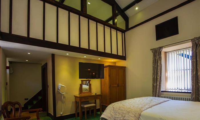 With Upstairs Sleeping